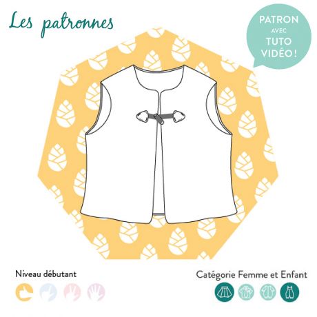 🇫🇷 PATRON DE COUTURE "LES PATRONNES"